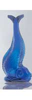 750ml Cobalt Blue Fish Bottle