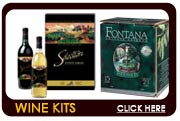 Wine Making Kits from Cellar Craft, RJ Spagnols and Winexpert