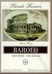 Barolo Wine Label