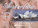 Australian Chardonnay Wine  Label