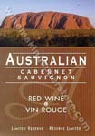 Australian Cabernet Sauvignon Wine Label