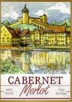 Cabernet Merlot Wine Label