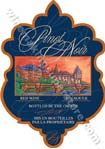 Pinot Noir Wine Label