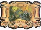 Merlot Wine Label