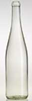 750ml Clear Hock Wine Bottle