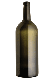 3 LITER GREEN BORDEAUX BOTTLE