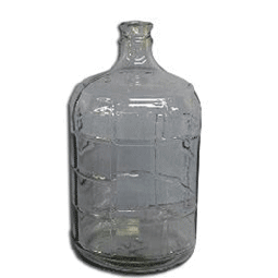 ITALIAN GLASS CARBOY 5 GALLON