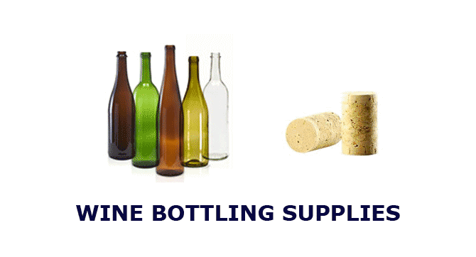 Wine making supplies
